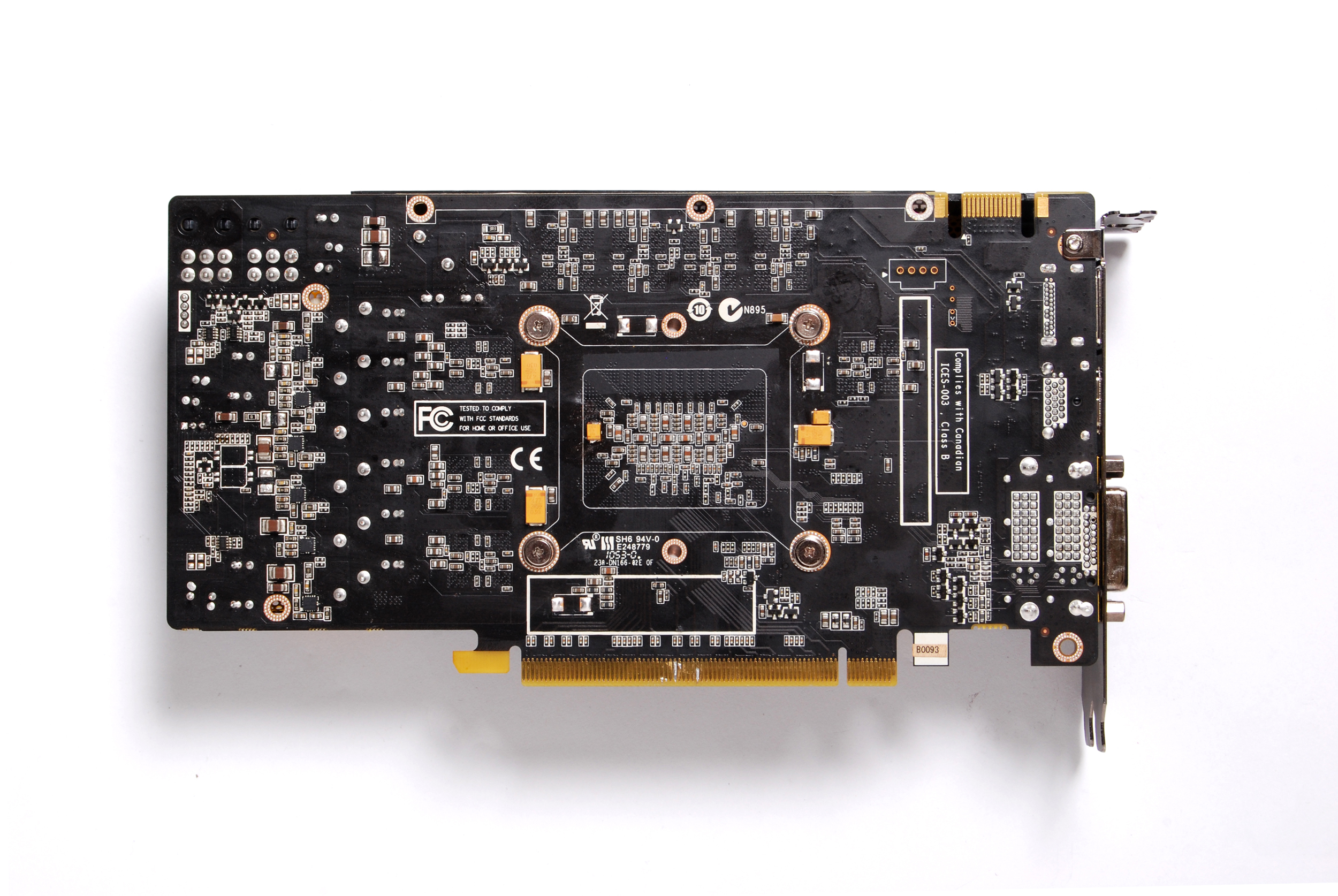 Die Rückseite ist unverkleidet.