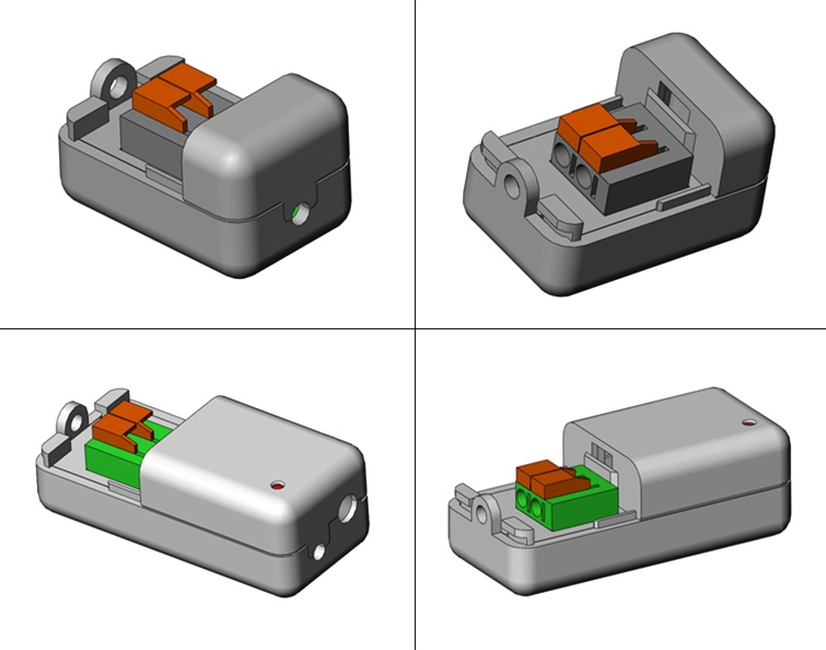Hyperjuice Magic Box - beide Adapter offen