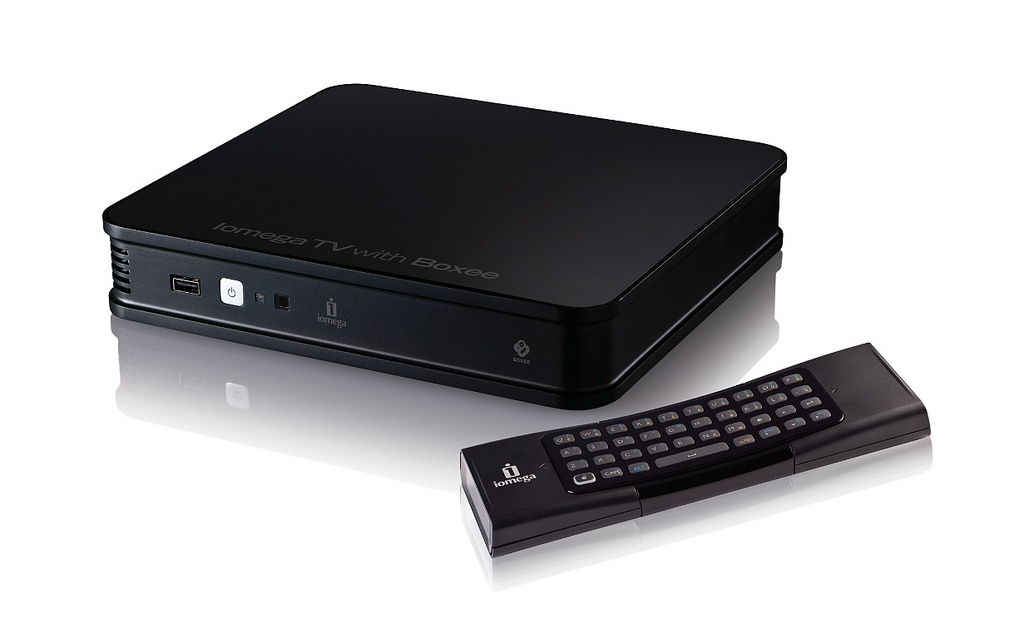 Iomega TV mit Boxee