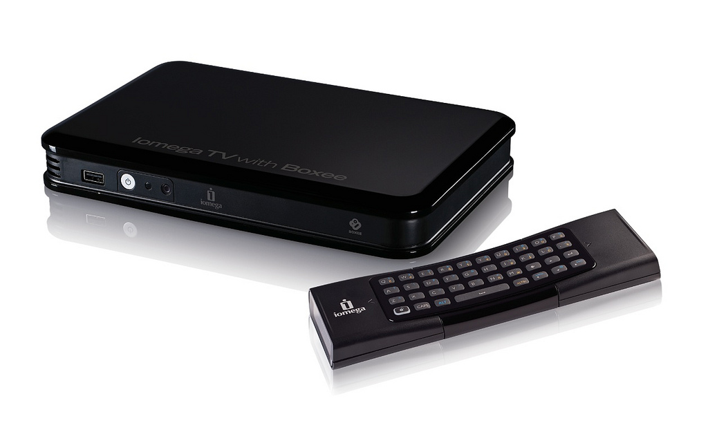 Iomega TV mit Boxee