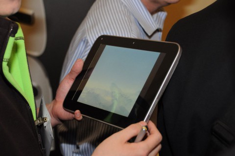 Blickwinkelstabil und hell, ...