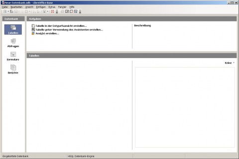 Libreoffice 3.3 - Base