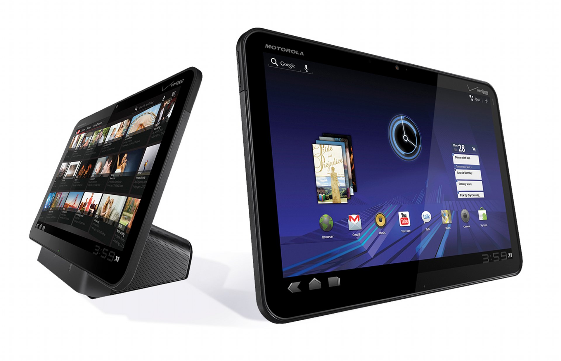 Xoom Motorola kündigt 10ZollTablet mit Android 3.0 an Golem.de