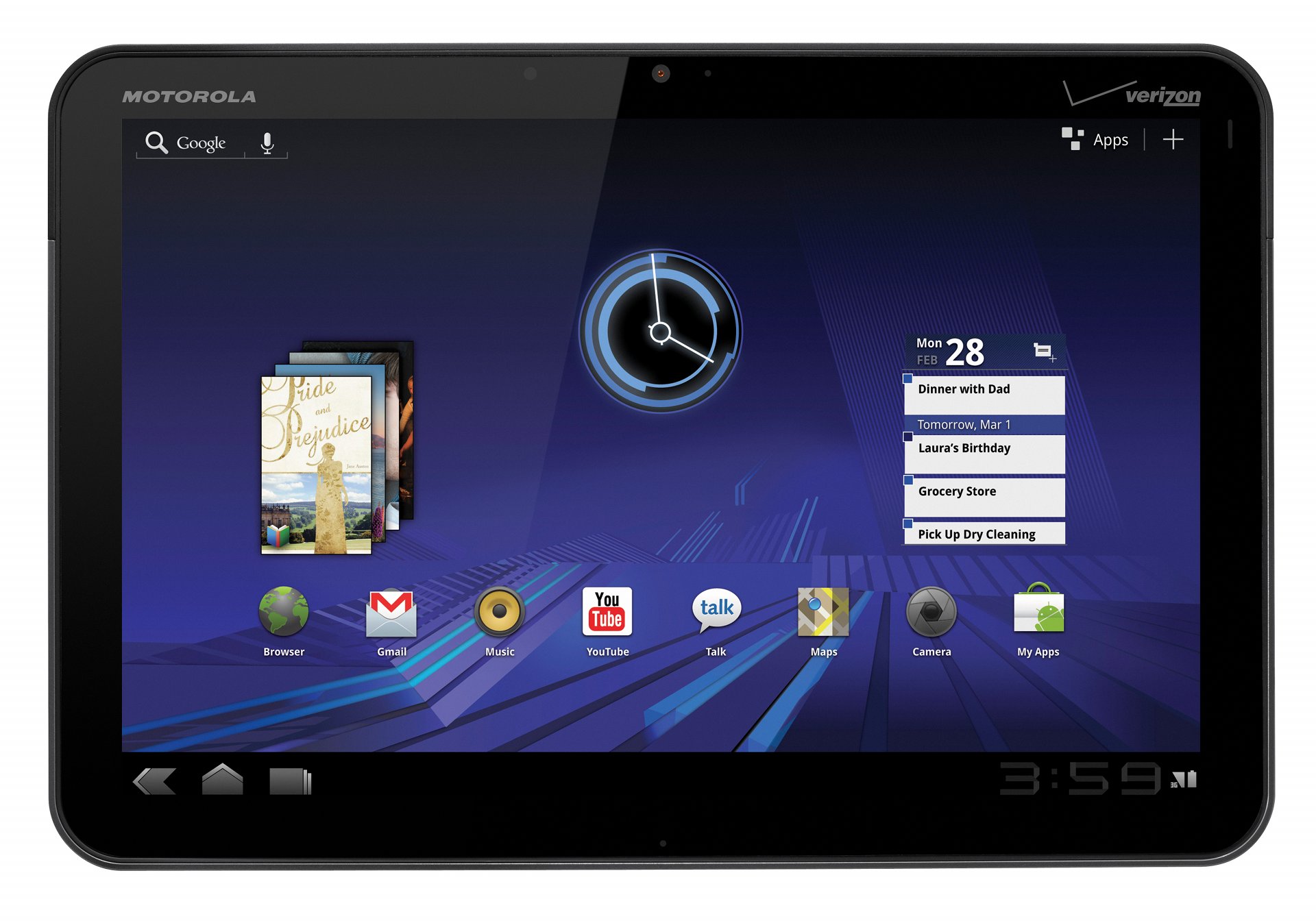 Tablet: Motorola Xoom mit Android 3.0