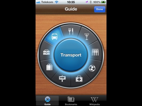 ... die n&auml;chste Bushaltestelle suchen.