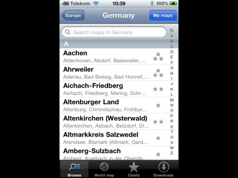 Ganz Deutschland herunterzuladen, ist m&uuml;hsam.