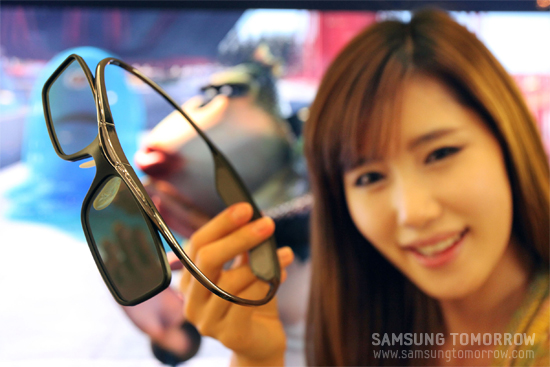 3D-Shutterbrille von Samsung und Silhouette