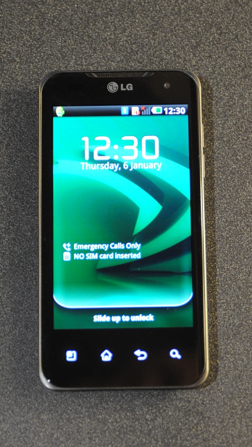 Mehr Fotos von Android 3.0 waren nicht erlaubt.