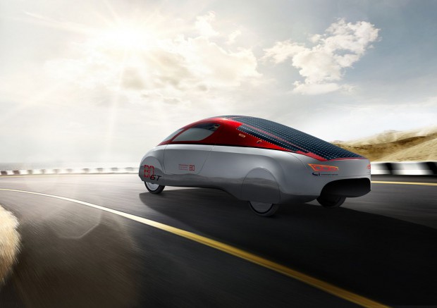 BO Gran Turismo, das fünfte Solarauto der Hochschule Bochum (Bild: HS Bochum)