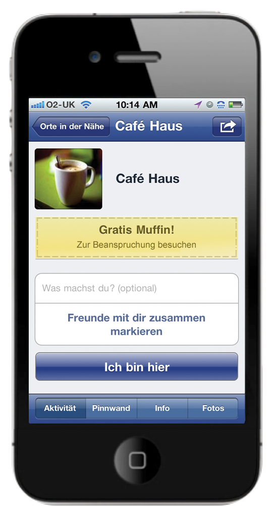 Facebook-Angebote - Detailansicht eines Rabattangebots (Bild: Facebook)