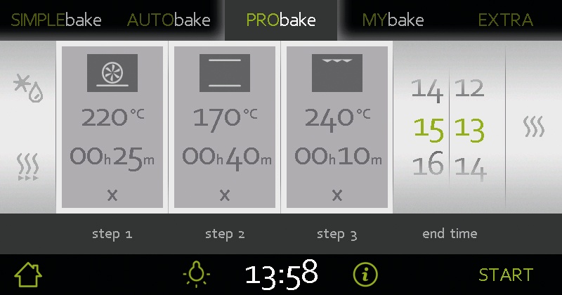 Gorenje iChef+ - Stepbake