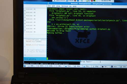 ... damit das System es erfasst und den Befehl zum Kochen sendet. (Bild: greggawatt)