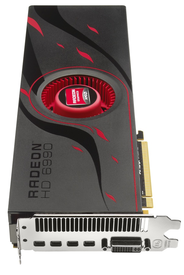 Fünf Monitorports (Bild: AMD)