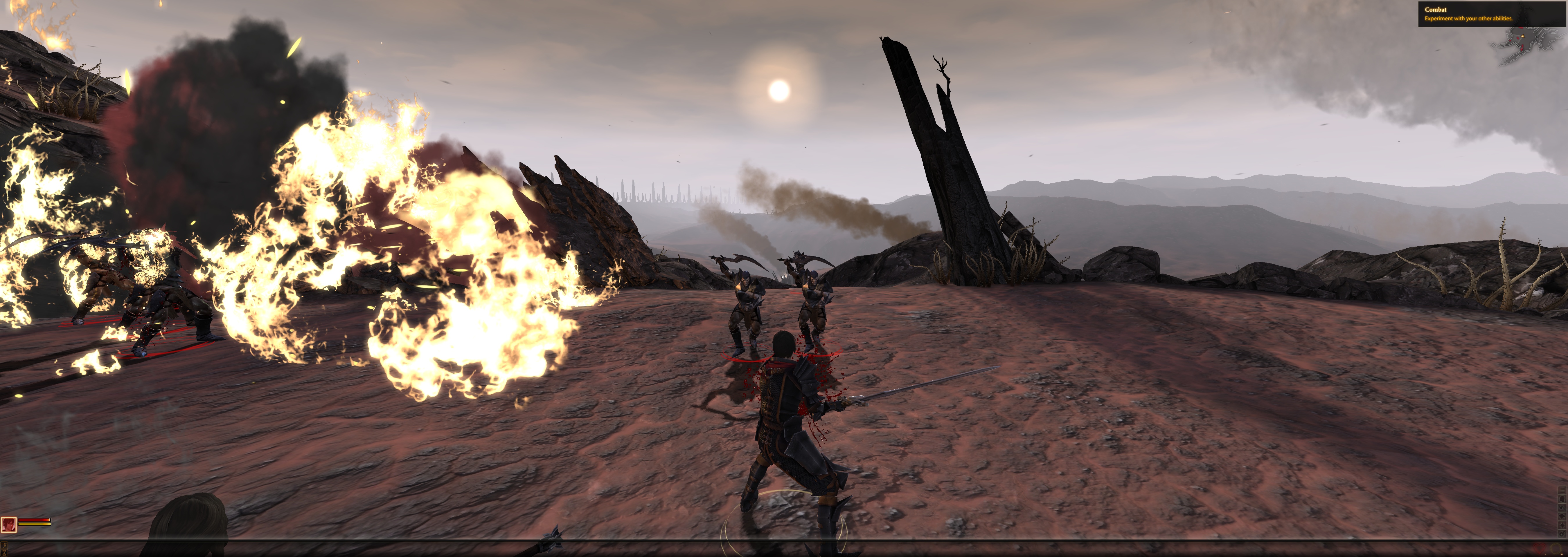 Dragon Age 2 mit 5.400 x 1.920 Pixeln (Bild: AMD)