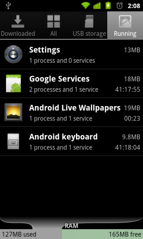 Bessere Stromsparfunktionen in Android 2.3