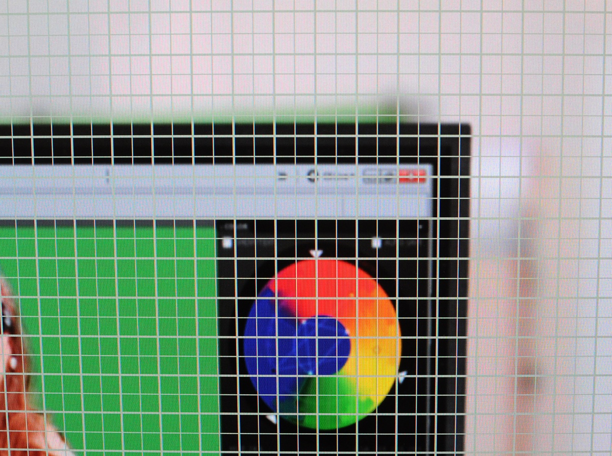 Das Raster auf Pixelebene