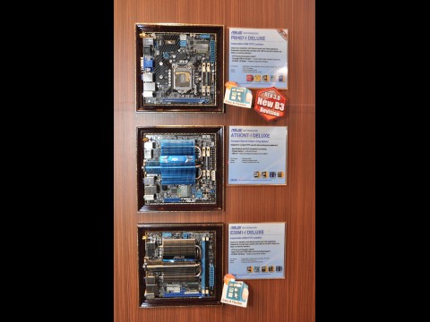 Drei Mini-ITX-Boards stehen zur Wahl.