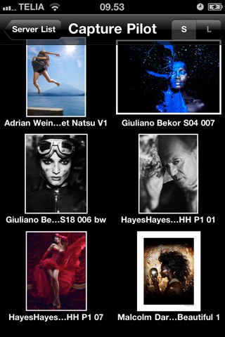 Capture Pilot - Bild&uuml;bersicht