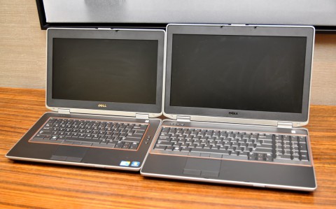 14 und 15,6 Zoll im Vergleich