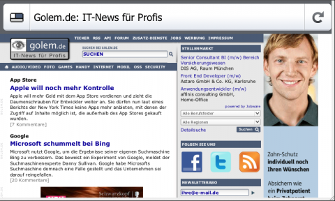 Firefox 4 Mobile Beta 4