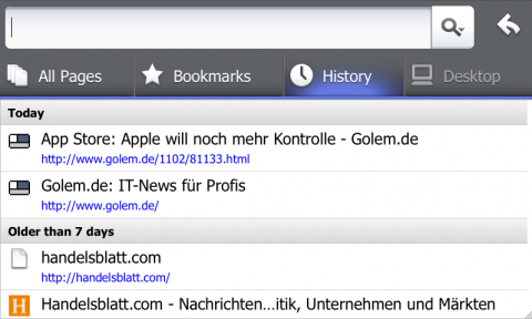 Firefox 4 Mobile Beta 4
