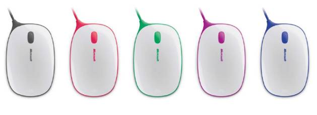 Microsoft Express Mouse mit Bluetrack-Technik
