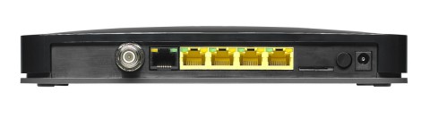 Links der Anschluss f&uuml;r eine externe Antenne