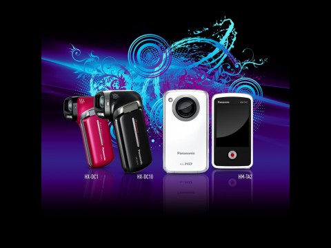 Panasonic-Neuerscheinungen HM-TA2, HX-DC10 und HX-DC1