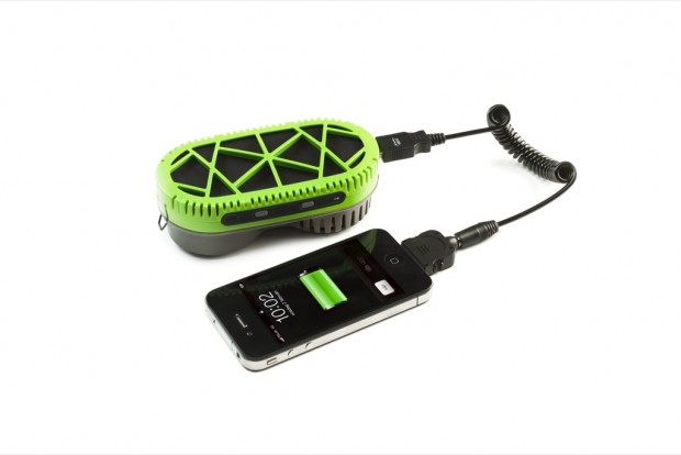 Powertrekk Myfuellcell am Handy