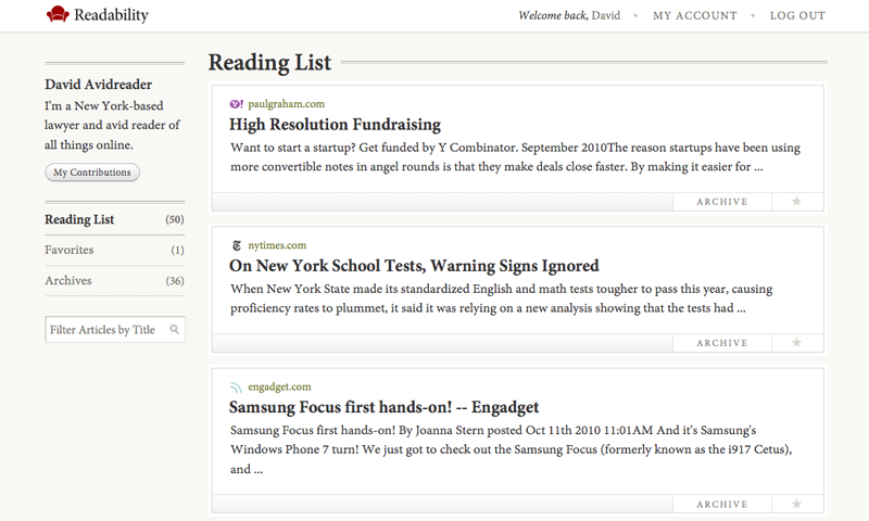 Readability