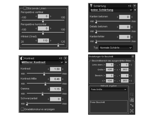 Silkypix Elements - Paletten