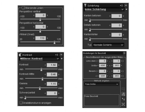 Silkypix Elements - Paletten