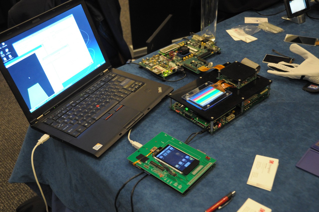 Synaptics' Touchscreen-Aufbau