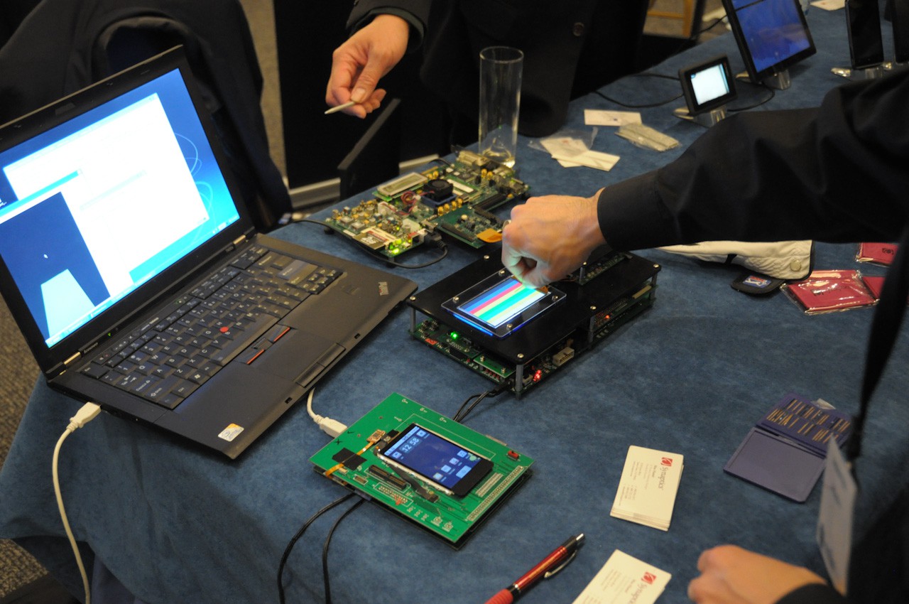 Synaptics' Touchscreen-Aufbau