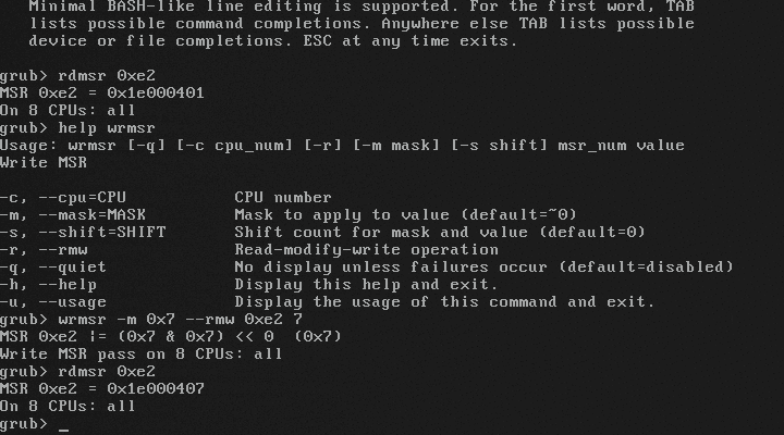 BIOS Implementation Test Suite
