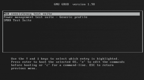 BIOS Implementation Test Suite