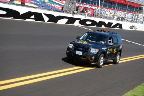 Riccobono auf dem Daytona International Speedway (Foto: NFB)