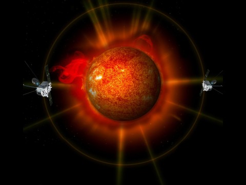 Position der beiden Sonden (Bild: Nasa)