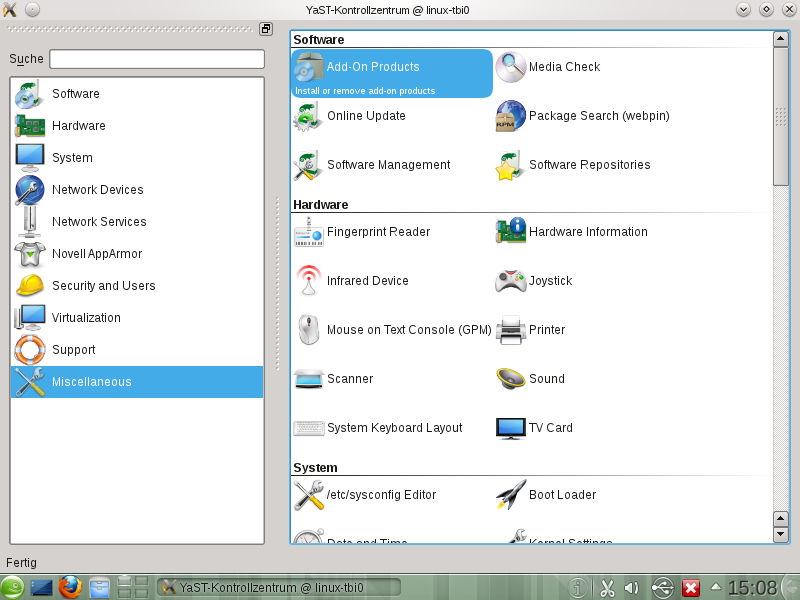 Opensuse 11.4 RC2