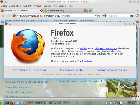Opensuse 11.4 RC2