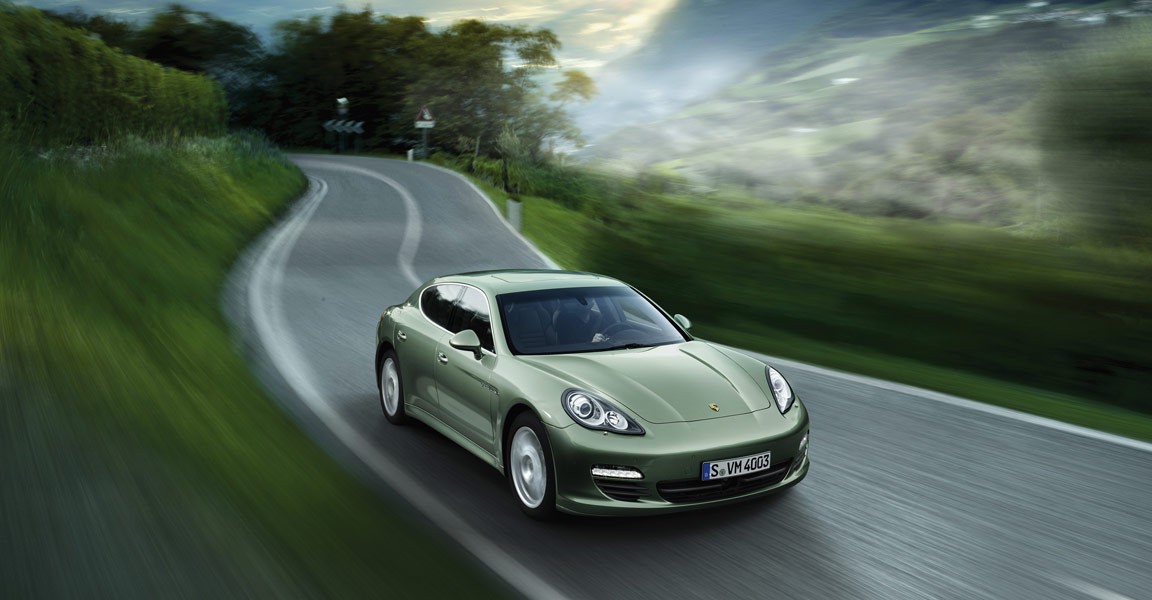 ... dann wird der Verbrennungsmotor abgeschaltet. (Bild: Porsche)