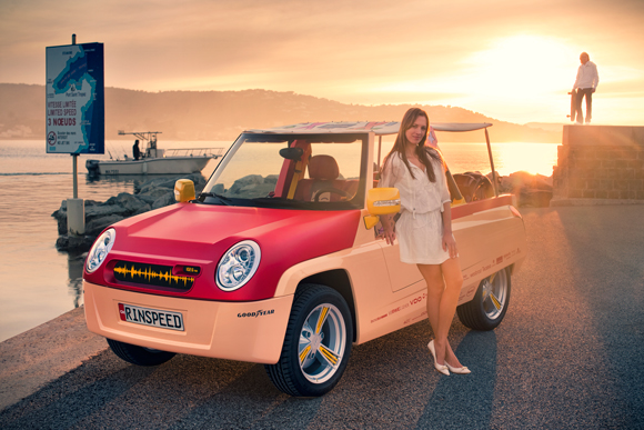 Rinspeed Bamboo ist ein Spaßmobil... (Foto: Rinspeed)