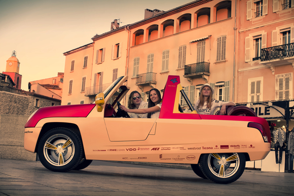 Das Elektroauto soll Fahrspaß... (Foto: Rinspeed)