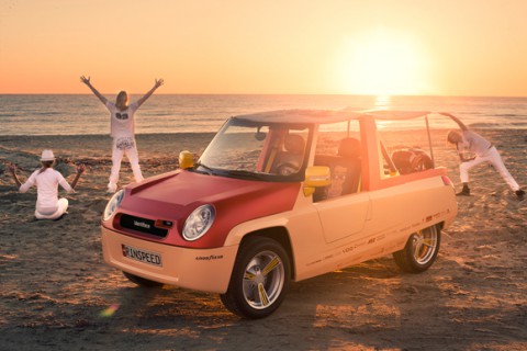 ... im Stil franz&ouml;sischer 70er-Jahre-Strandflitzer. (Foto: Rinspeed)