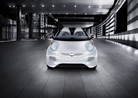 Das Konzeptauto Smart Forspeed (Bild: Daimler)