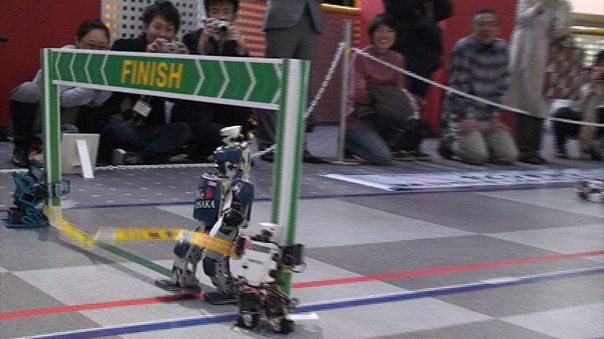 Der Zieleinlauf (Foto: Vstone)