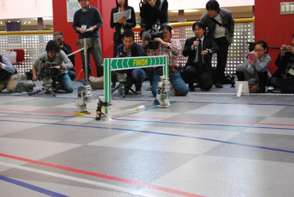 Nur eine Sekunde trennte den Ersten vom Zweitplatzierten. (Foto: Vstone)