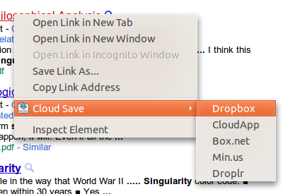 Chrome-Erweiterung Cloud Save