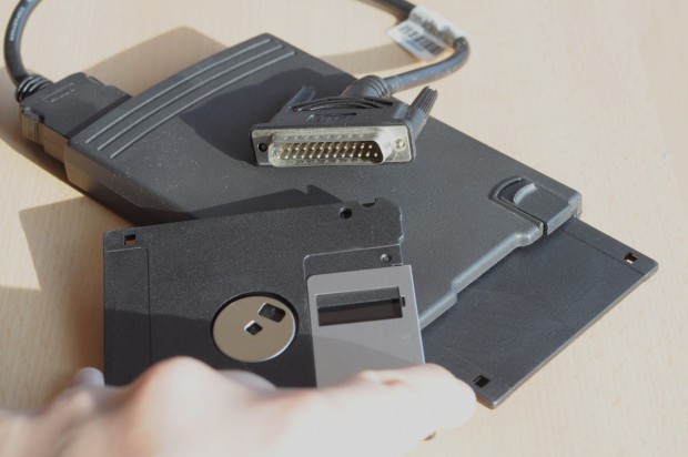 Neue Disketten mussten her. 