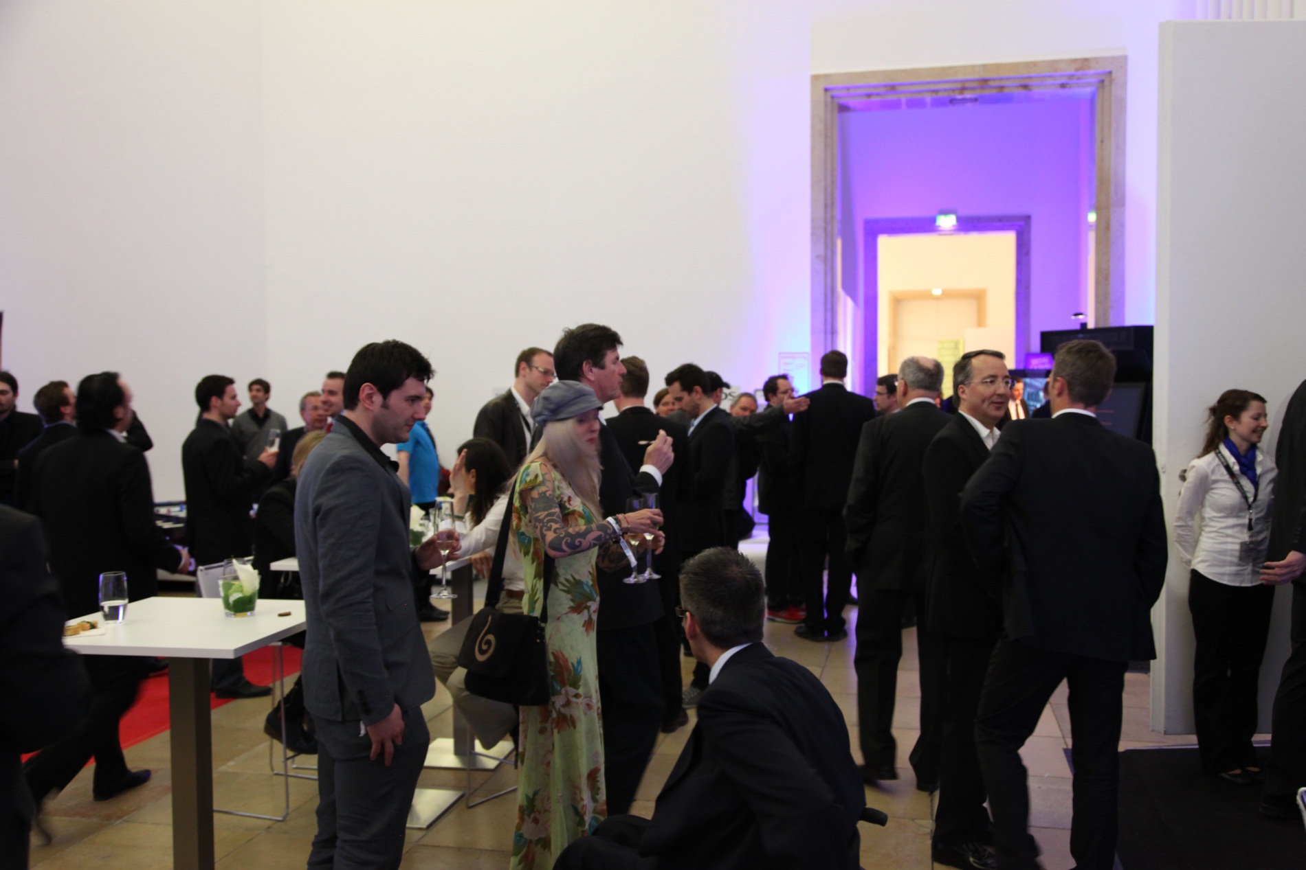 Vor der Preisverleihung